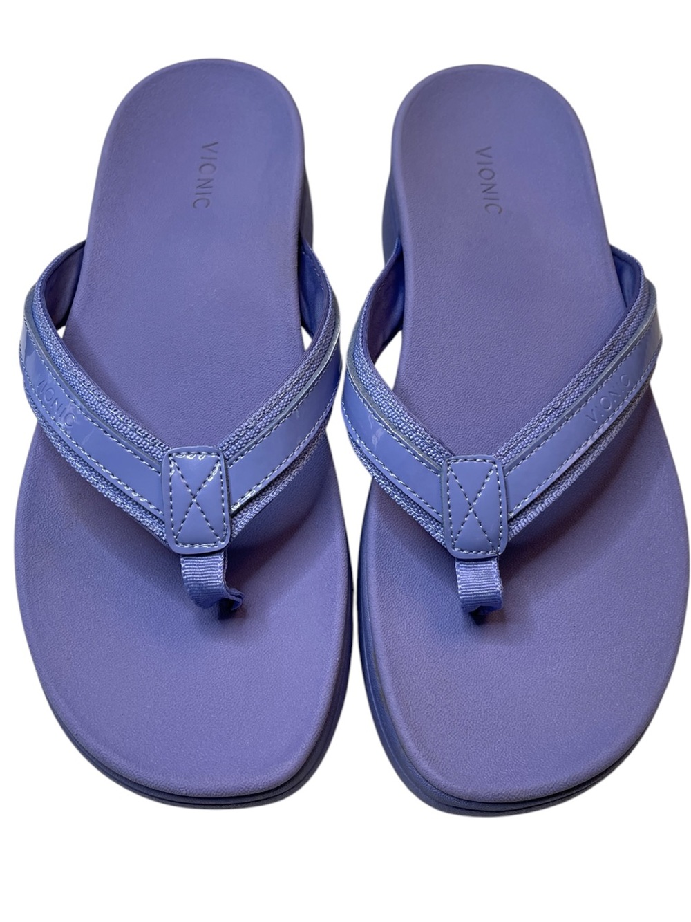 Vionic High Tide II Platform Orthotic Sandals Purple Lavender Women’s Size 11